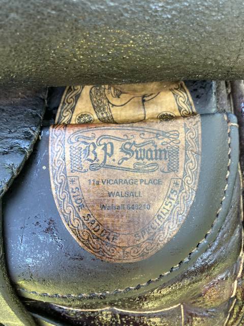Selle Amazone Anglaise ancienne BP Swain
