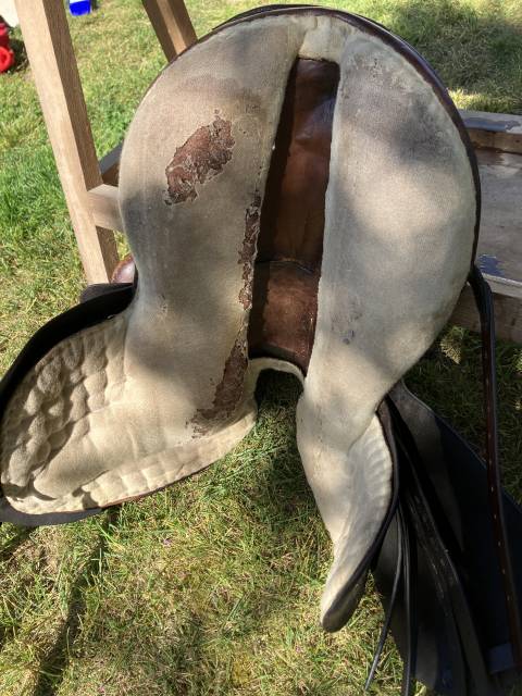 Selle Amazone Anglaise ancienne BP Swain