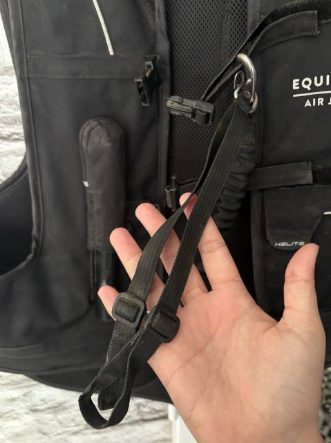 Gilet Air Bag Equith&egrave;me &Eacute;lite noir