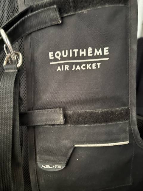 Gilet Air Bag Equith&egrave;me &Eacute;lite noir