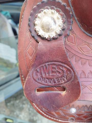 Selle western HWest saddlery