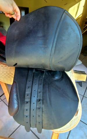 Selle Forestier Ilium 16,5" noire