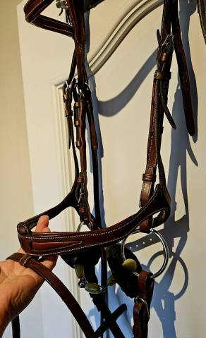 Bridon CWD Flexmotion avec r&ecirc;nes biothane CWD