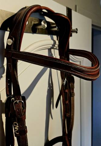 Bridon CWD Flexmotion avec r&ecirc;nes biothane CWD