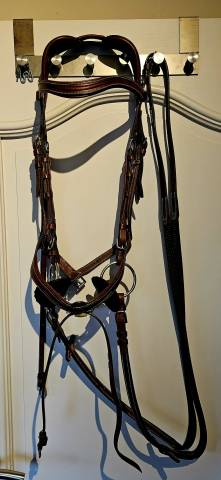 Bridon CWD Flexmotion avec r&ecirc;nes biothane CWD