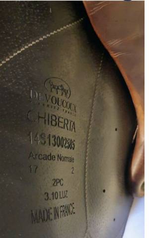 Selle Devoucoux Chiberta 17 pouces 2020