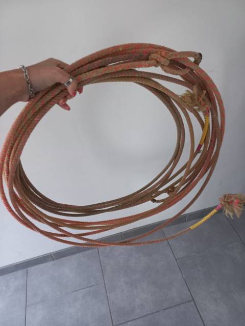 Selle western  + tapis + lasso