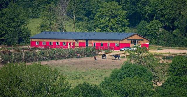 Propriété équestre de construction récente 