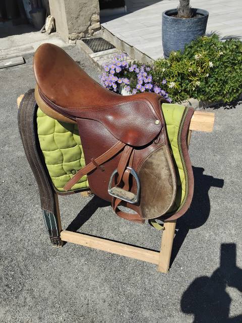 Vends selle cuir