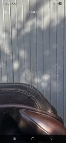 Selle &Eacute;ric Thomas mono quartier  - 17,5"