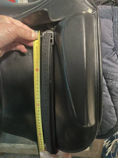 SELLE DRESSAGE AULION NOIRE OCCASION