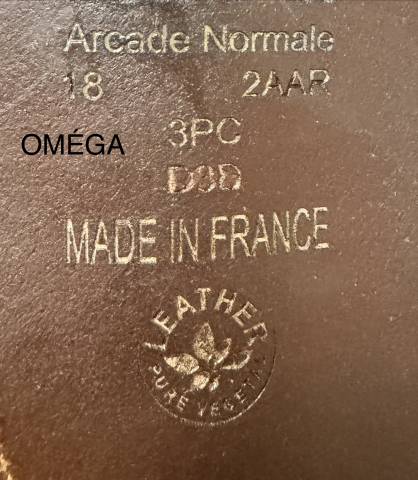 SELLE MIXTEE DEVOUCOUX OM&Eacute;GA 18 &Eacute;TAT NEUF