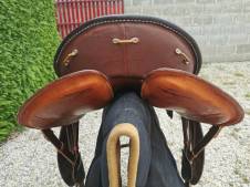 ANCIENNE SELLE EN cuir à ressorts LEPPER pour vélo EUR 40,00 - FR
