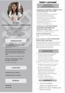 Recherche Cavalier Maison / concours