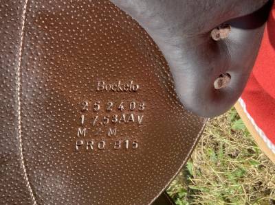 Vends selle Forestier boeckelo 2025. 17,5P, &eacute;tat neuf.