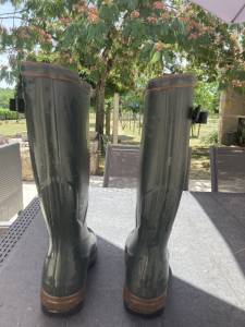 Bottes AIGLE anti-fatigue contre le froid