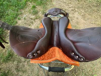 Selle Antares Monoquartier Connexion 17,5 veau Marron