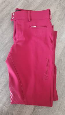 Pantalon samshield rouge cerise 36