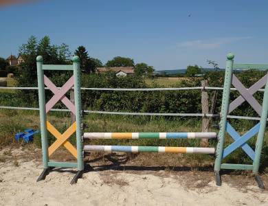 &Agrave; vendre 4 obstacles synth&eacute;tiques 
