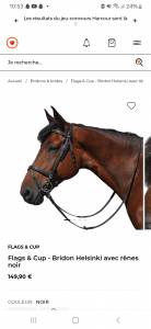 Filet neuf flag&cup taille cob noire