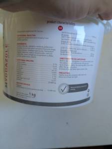 Myodazole Certivet granul&eacute;s
