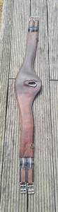 sangle anatomique Antar&eacute;s en cuir marron taille 125cm 