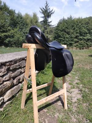 Selle mixte Roma VSD de chez Prestige 18' noire