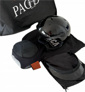 Casque NACA COM&Egrave;TE XP NEUF BLACK GLOW M-L 57/58