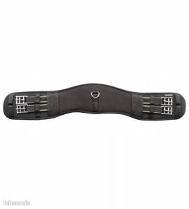 Sangle courte &eacute;lastiqu&eacute;e showmaster &mdash; 30 cm &mdash; noire