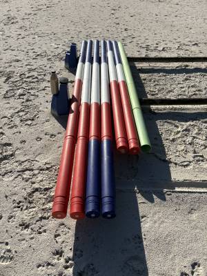 Lot de 2 barres pvc modulables barnotti