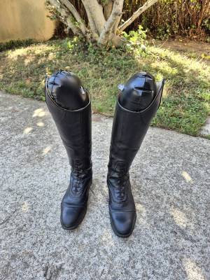Bottes &eacute;quitation Mountain Horse Xanadu Short/Regular. Taille 40.