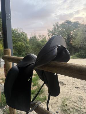 SELLE DE DRESSAGE &Eacute;QUIPE - MOD&Egrave;LE  EMPORIO