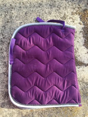 Tapis dressage Equitheme violet 