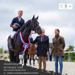 Magnifique Diamant noir SFO Champion de France 7 ans ! 