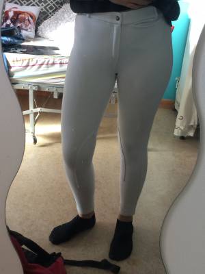 Pantalon blanc de concours
