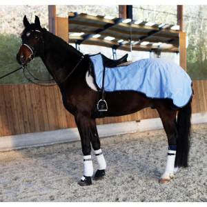 Couvre-reins 3 en 1 bleu ciel - JMR