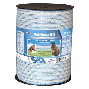 Ruban blanc 20 mm 500 M  haute conductivité lacmé