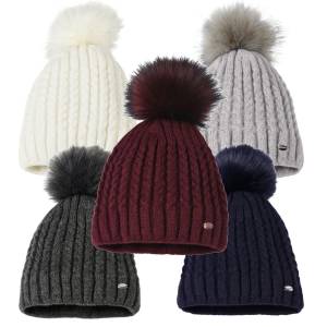 Bonnet tressé à pompom Sportswear Collection 2020 - Pikeur