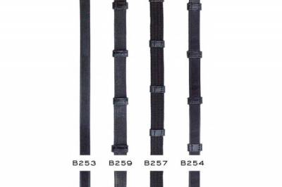 Dy'on - Rênes de dressage en hunter souple 16 mm