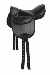 Selle pour Poney Shetty BEGINNER Noir 3/4 ans - HKM