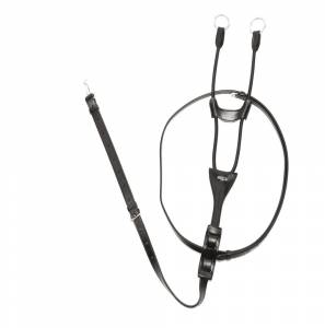 Martingale à anneaux Mélanie en cuir