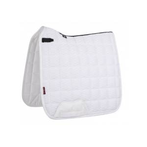 LEMIEUX Tapis de dressage carbon mesh air carré blanc