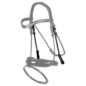 Montant de mors pour bride en cuir rond - Dy'on