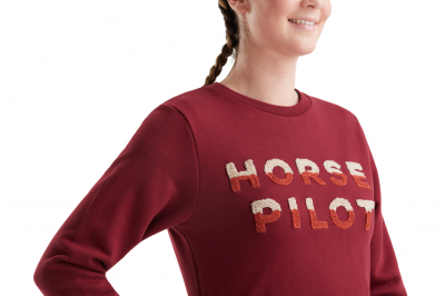 Team Sweat-shirt femme Rouge - Horse Pilot