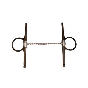 Mors Filetées Western Fer Bruni Torsadé Metalab