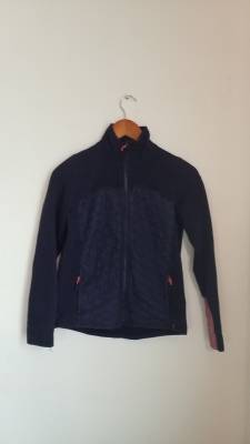 Veste  d'équitation Fouganza bleu marine taille 14 ans 