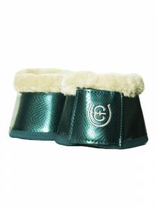 Cloches avec faux mouton vert - Equestrian Stockholm