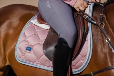 Tapis de selle Pink Crystal - Equestrian Stockholm