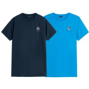 T-shirt pour homme Crest Print 2023 - Tommy Hilfiger