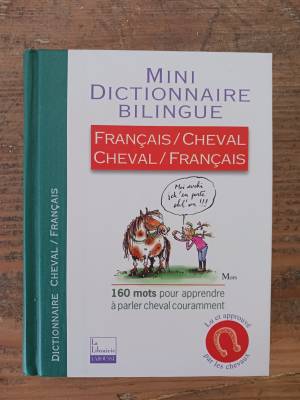 Mini livre bilingue Cheval/français 